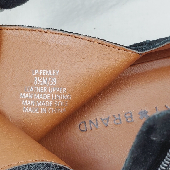Lucky Brand fenley leather ankle bootie size 8.5 - Picture 10 of 10